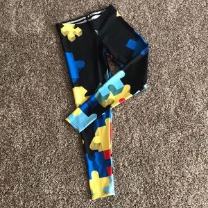Autism/Puzzle Piece Brave New Look Leggings